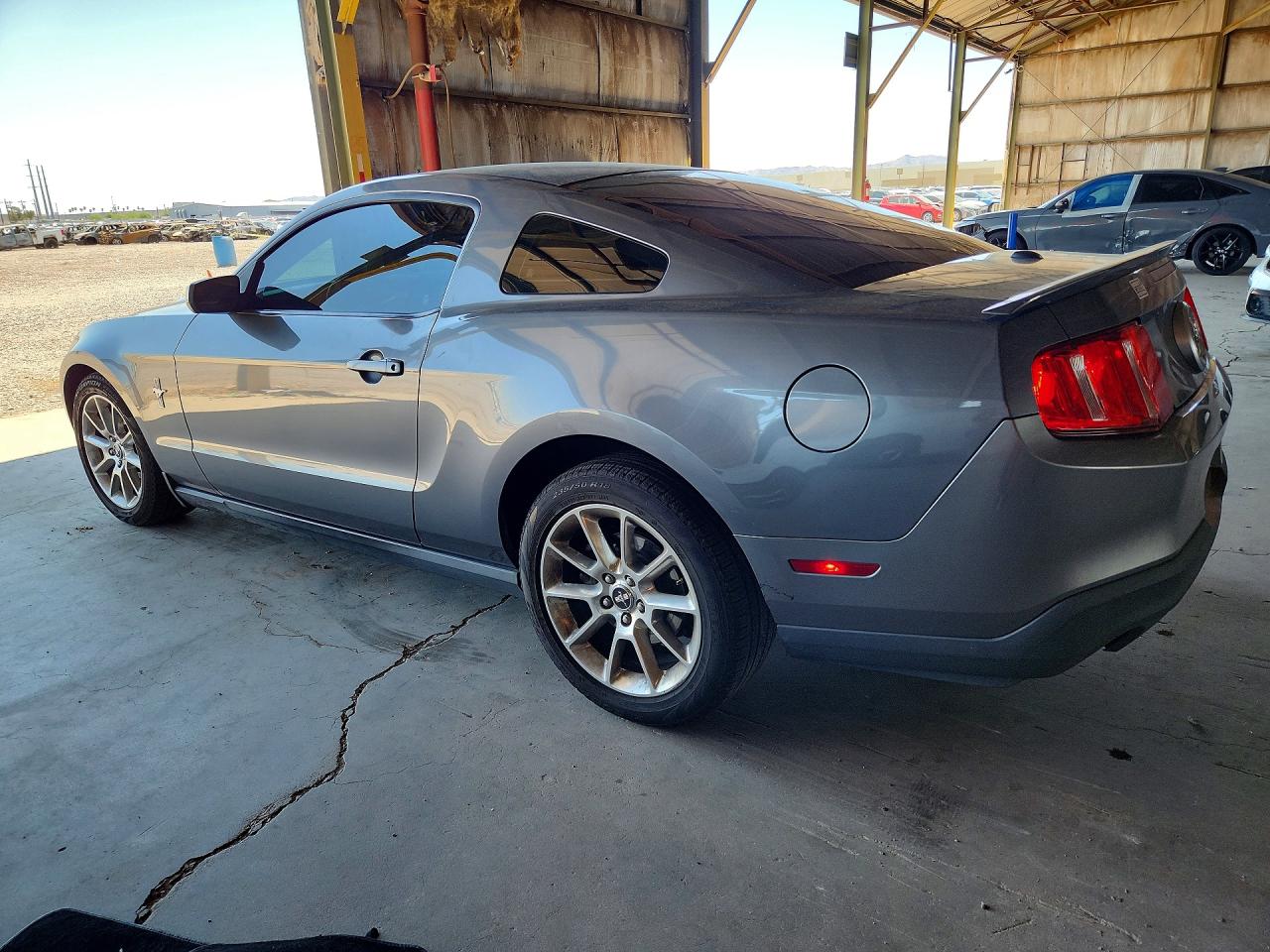 2011 Ford Mustang Gray vin: 1ZVBP8AM2B5169587