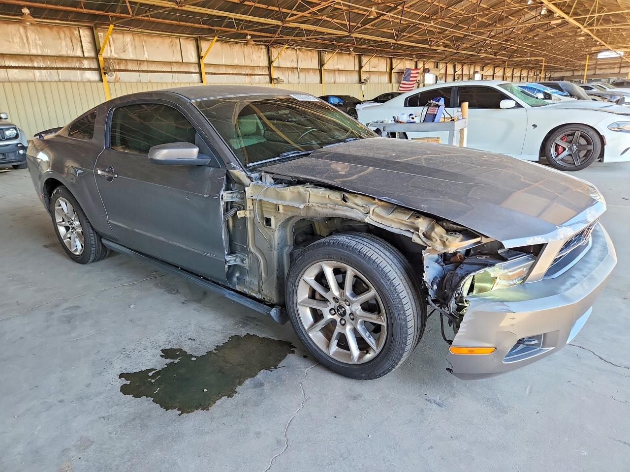 2011 Ford Mustang Gray vin: 1ZVBP8AM2B5169587