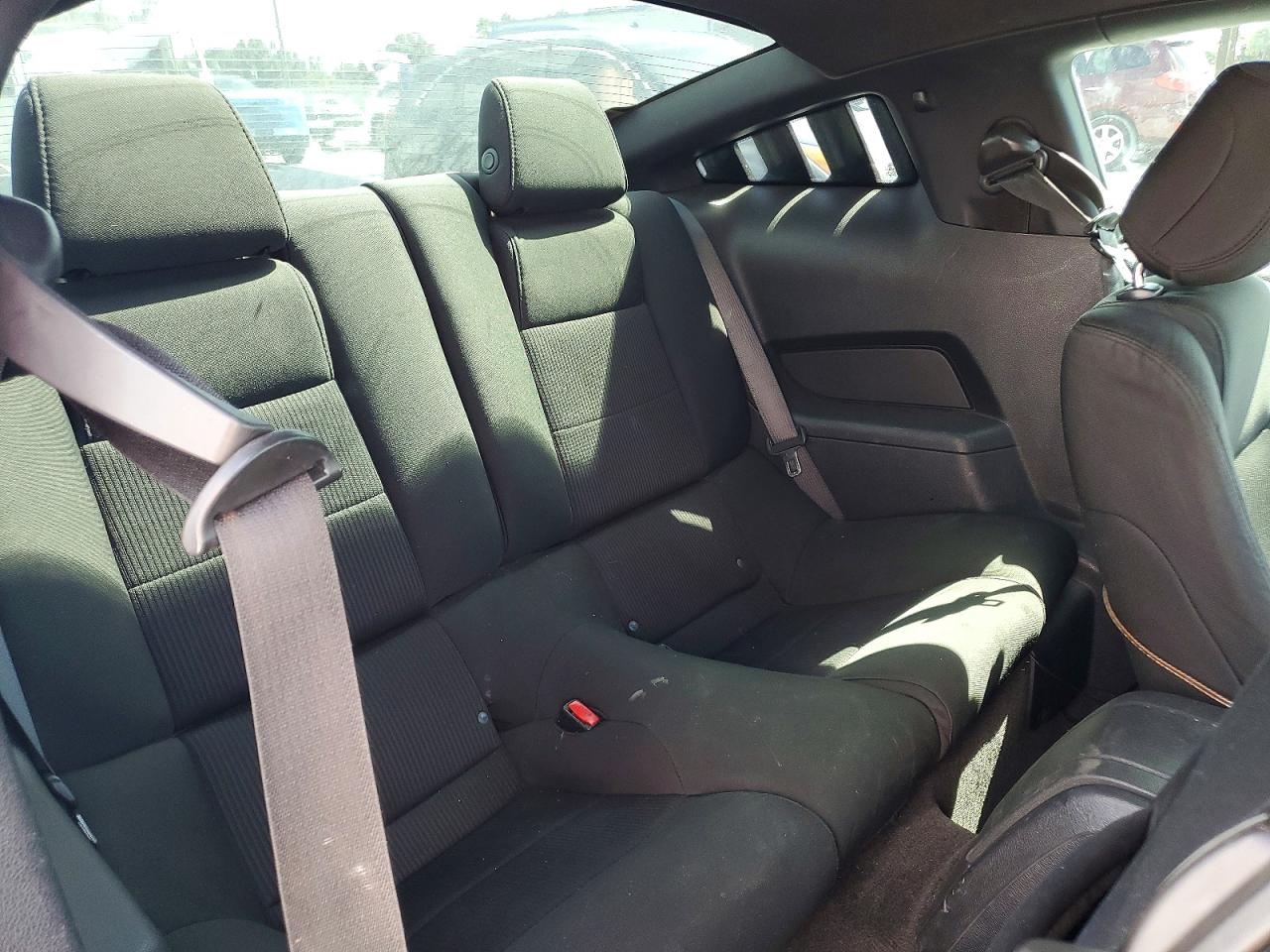 2012 Ford Mustang Black vin: 1ZVBP8AM2C5266810