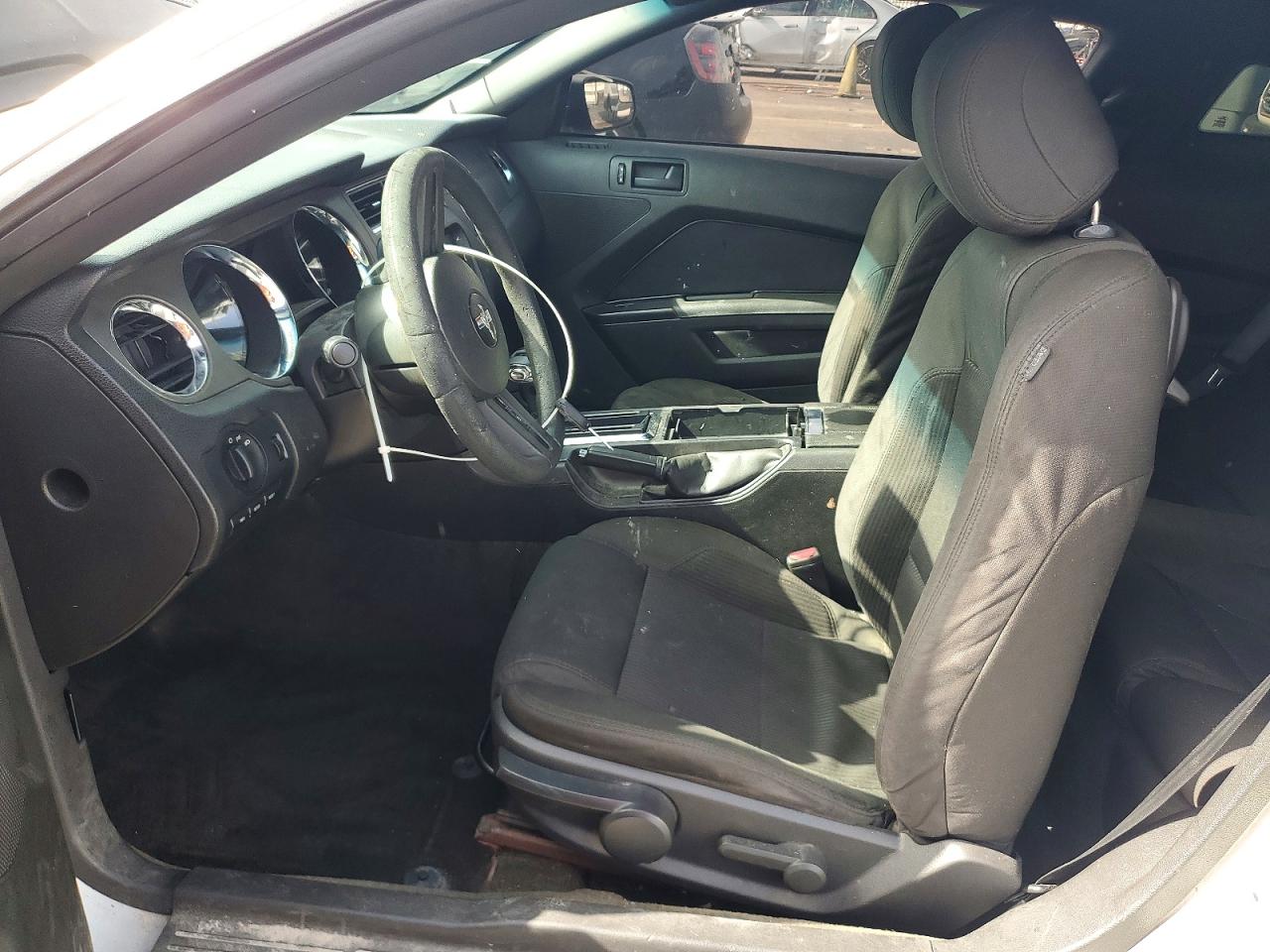 2012 Ford Mustang Gray vin: 1ZVBP8AM2C5277645