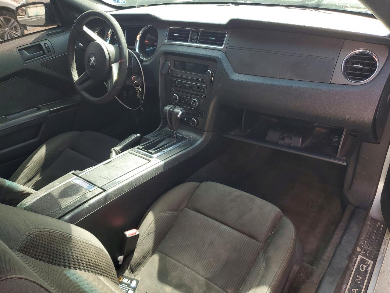 2012 Ford Mustang Gray vin: 1ZVBP8AM2C5277645