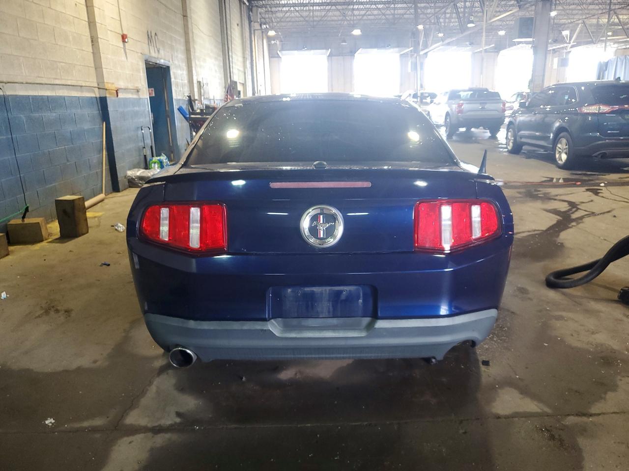 2012 Ford Mustang Blue vin: 1ZVBP8AM2C5280691