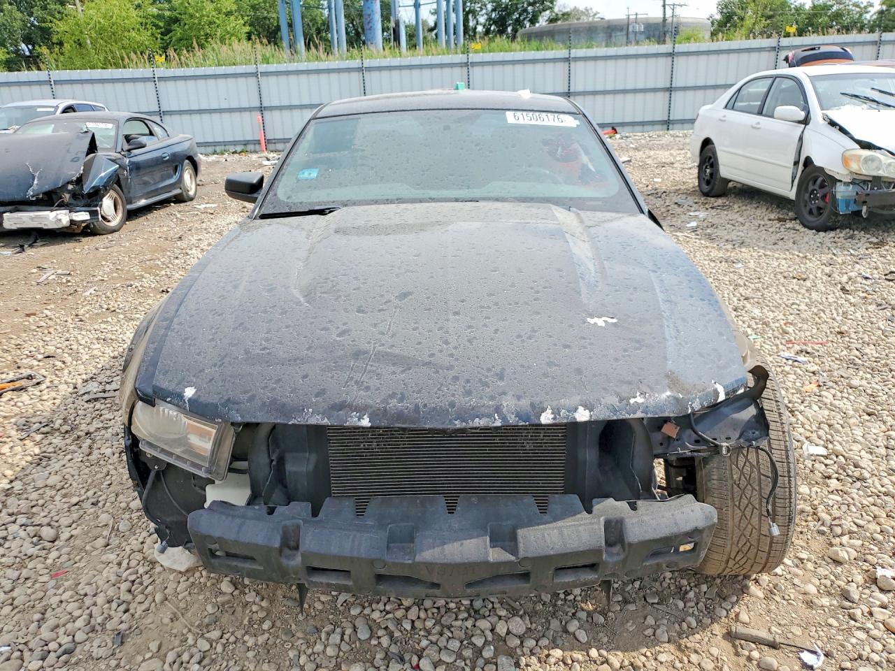 2012 Ford Mustang Black vin: 1ZVBP8AM2C5287463