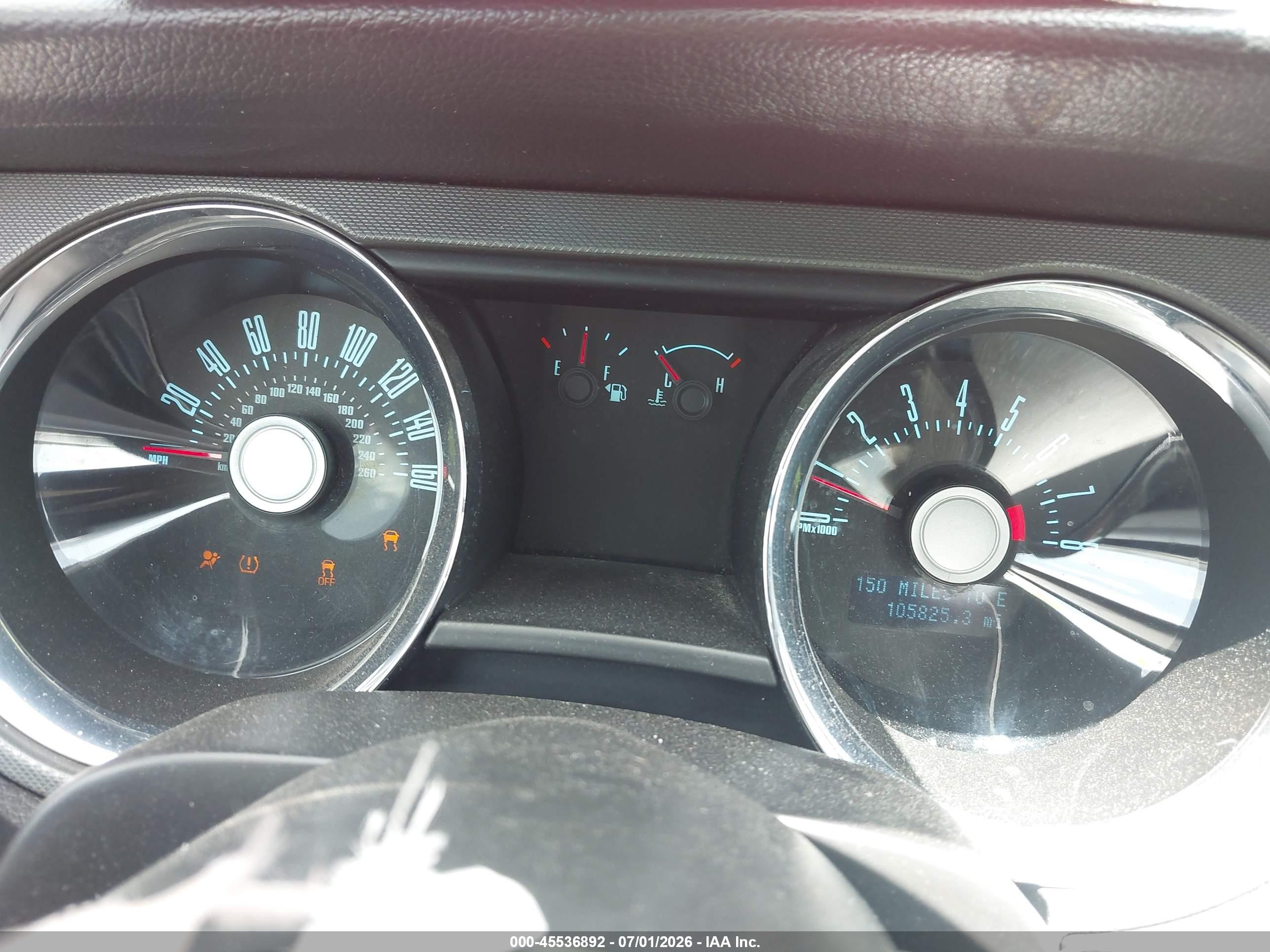 2012 Ford Mustang V6/v6 Premium Red vin: 1ZVBP8AM2C5287608