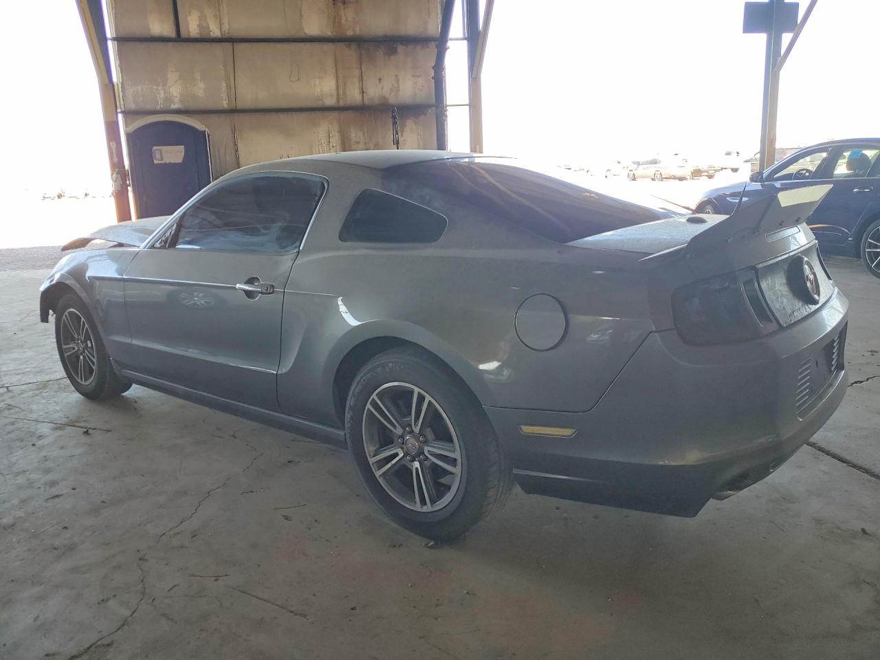 2013 Ford Mustang Gray vin: 1ZVBP8AM2D5216572