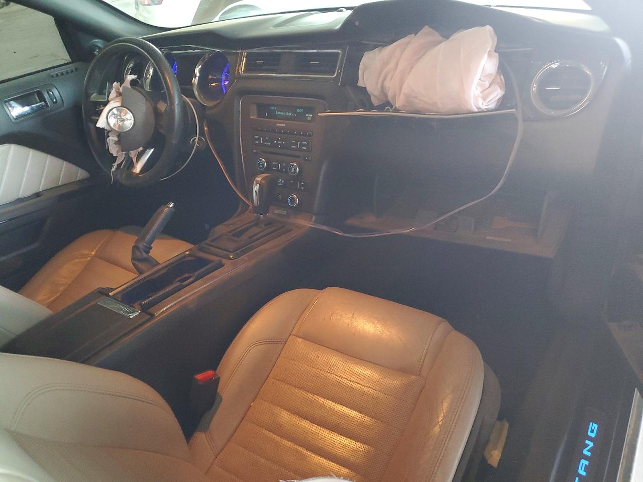 2013 Ford Mustang Gray vin: 1ZVBP8AM2D5216572