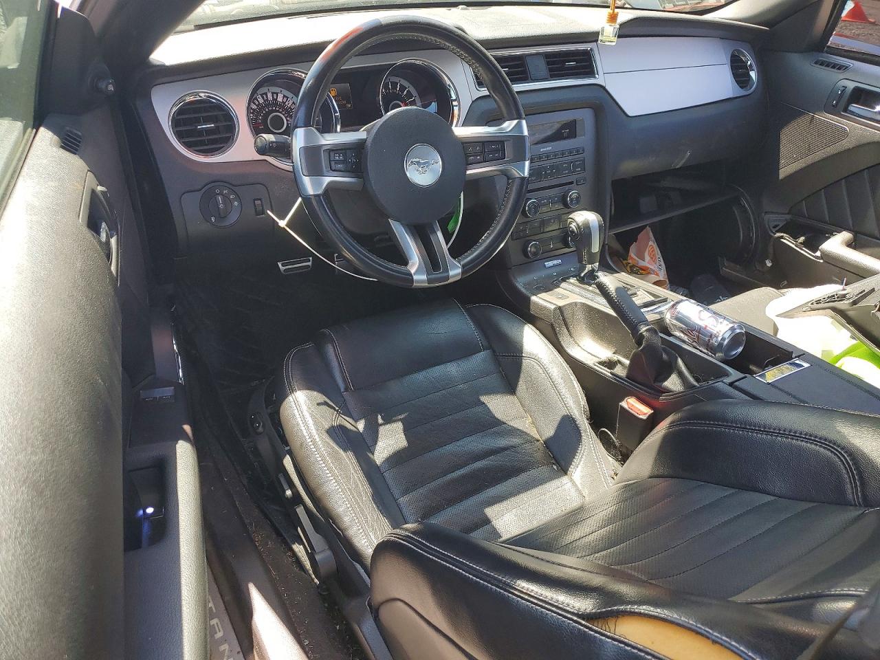2013 Ford Mustang Gray vin: 1ZVBP8AM2D5227121