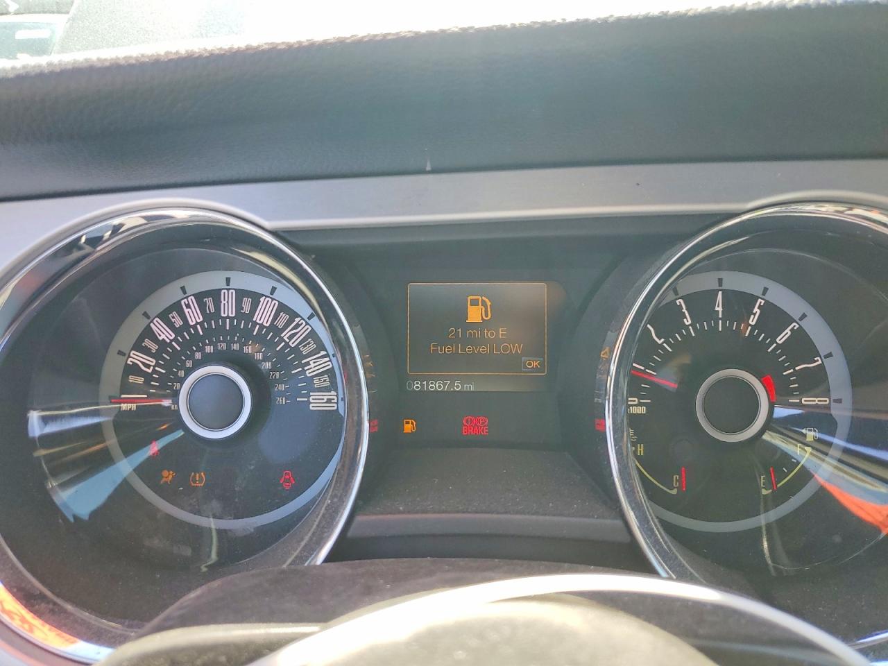 2013 Ford Mustang Gray vin: 1ZVBP8AM2D5227121