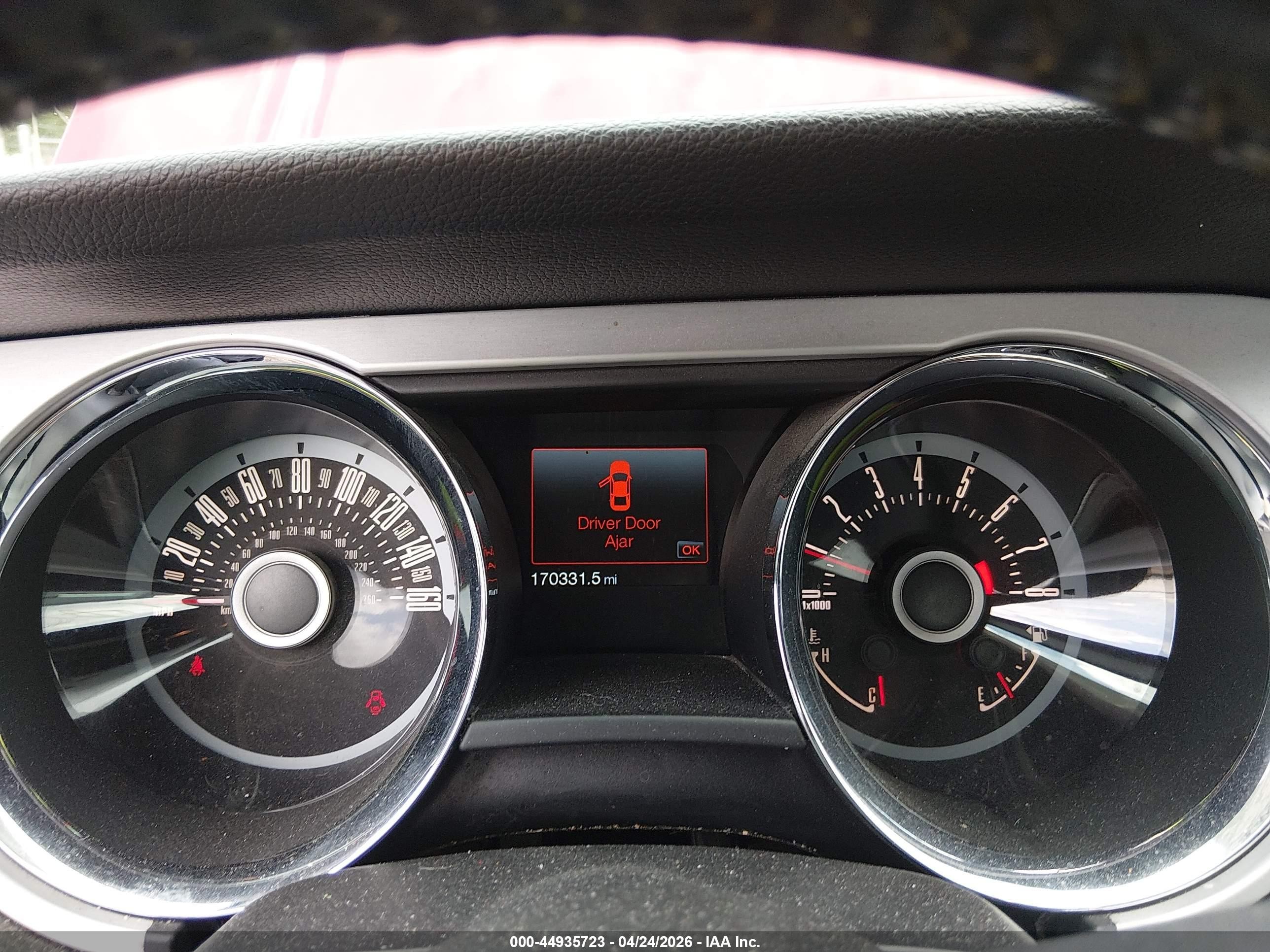 2013 Ford Mustang V6 Premium Red vin: 1ZVBP8AM2D5231671