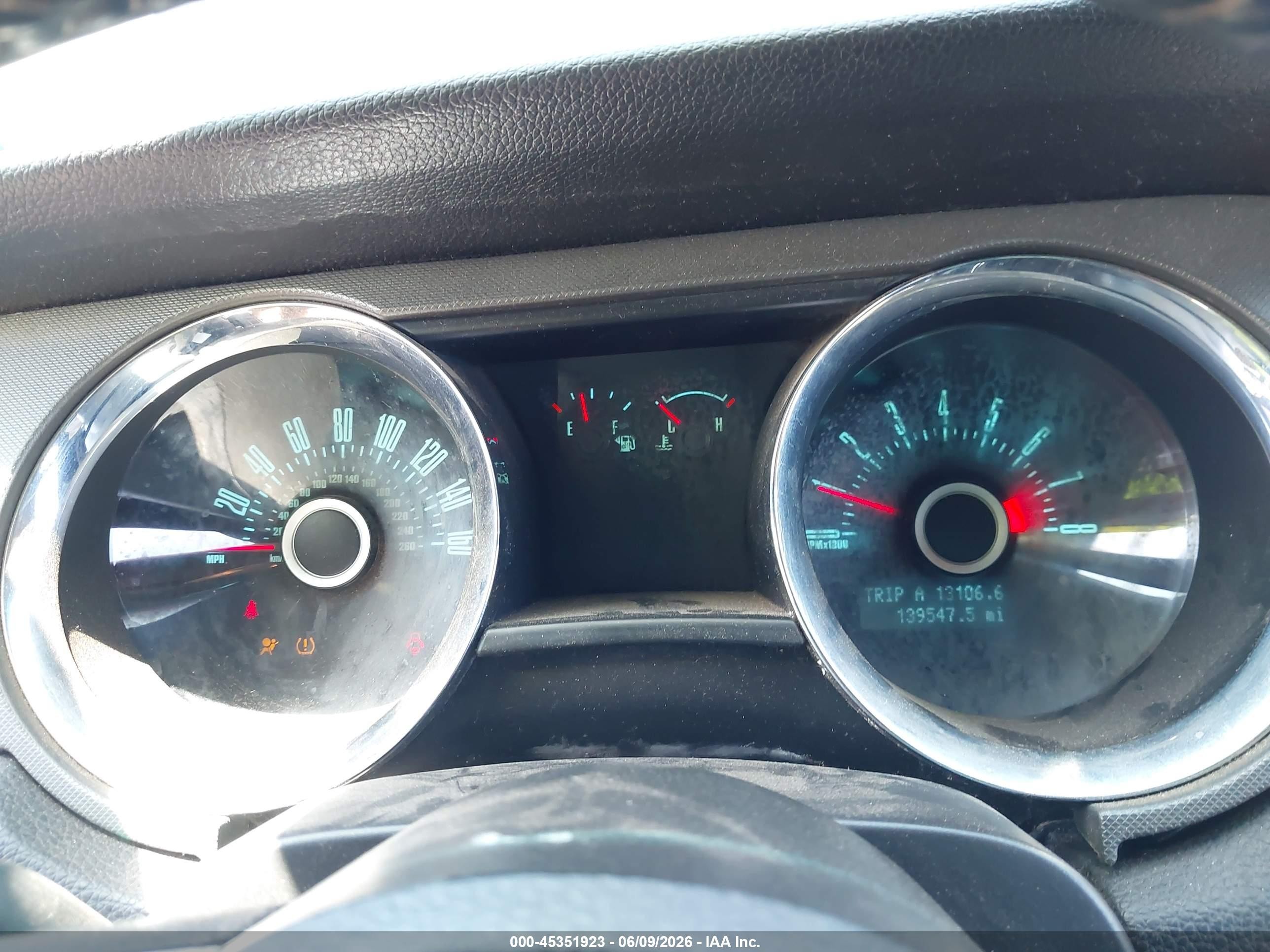 2013 Ford Mustang V6 Black vin: 1ZVBP8AM2D5251385