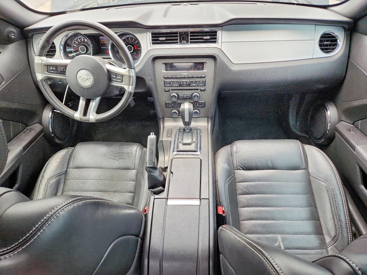 2013 Ford Mustang Black vin: 1ZVBP8AM2D5252732