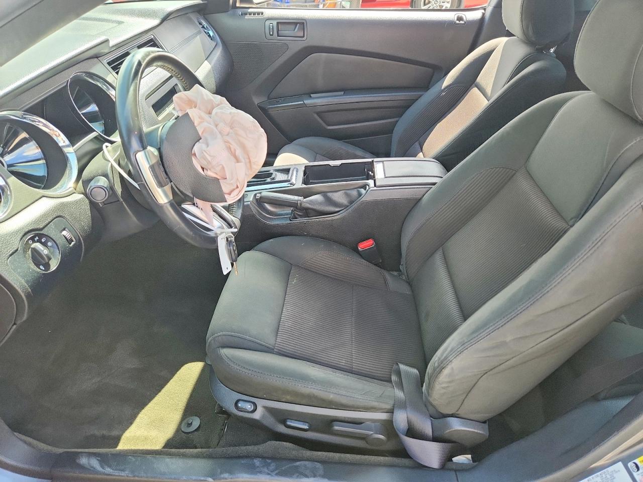2014 Ford Mustang Gray vin: 1ZVBP8AM2E5245118