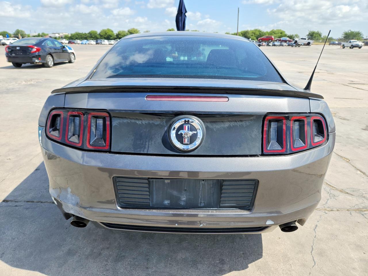2014 Ford Mustang Gray vin: 1ZVBP8AM2E5245118