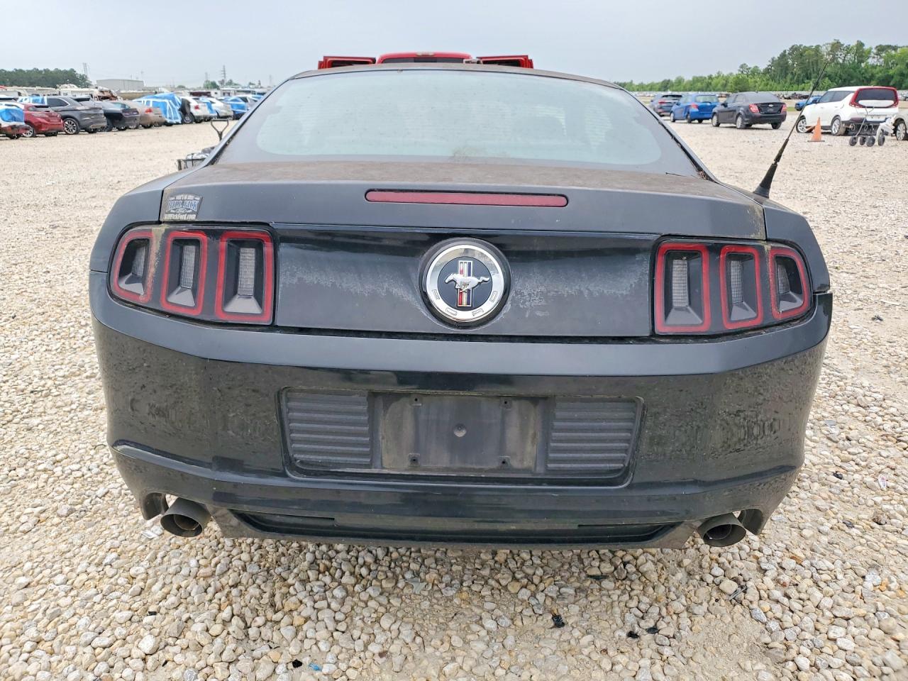 2014 Ford Mustang Black vin: 1ZVBP8AM2E5268432