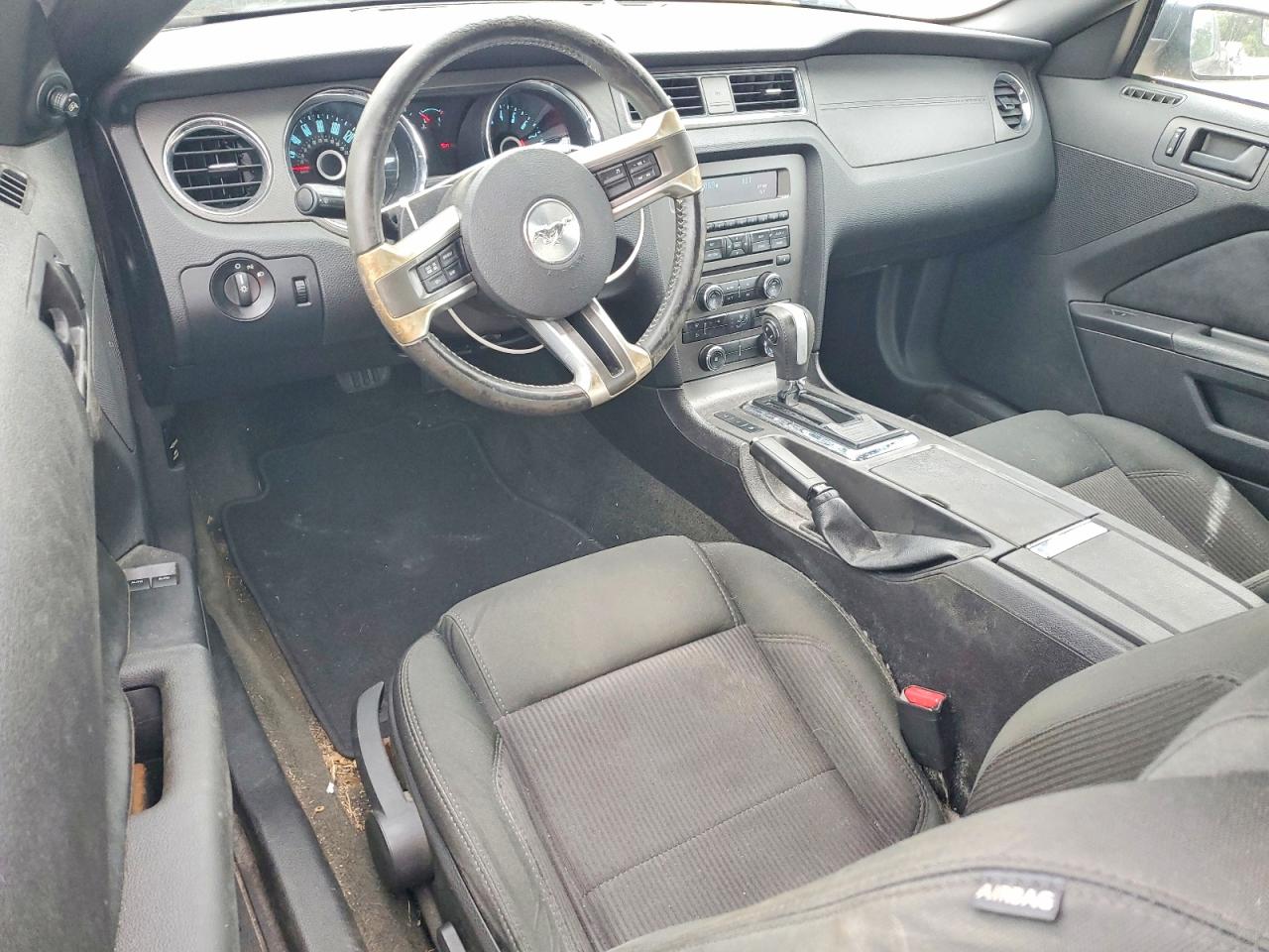 2014 Ford Mustang Black vin: 1ZVBP8AM2E5268432