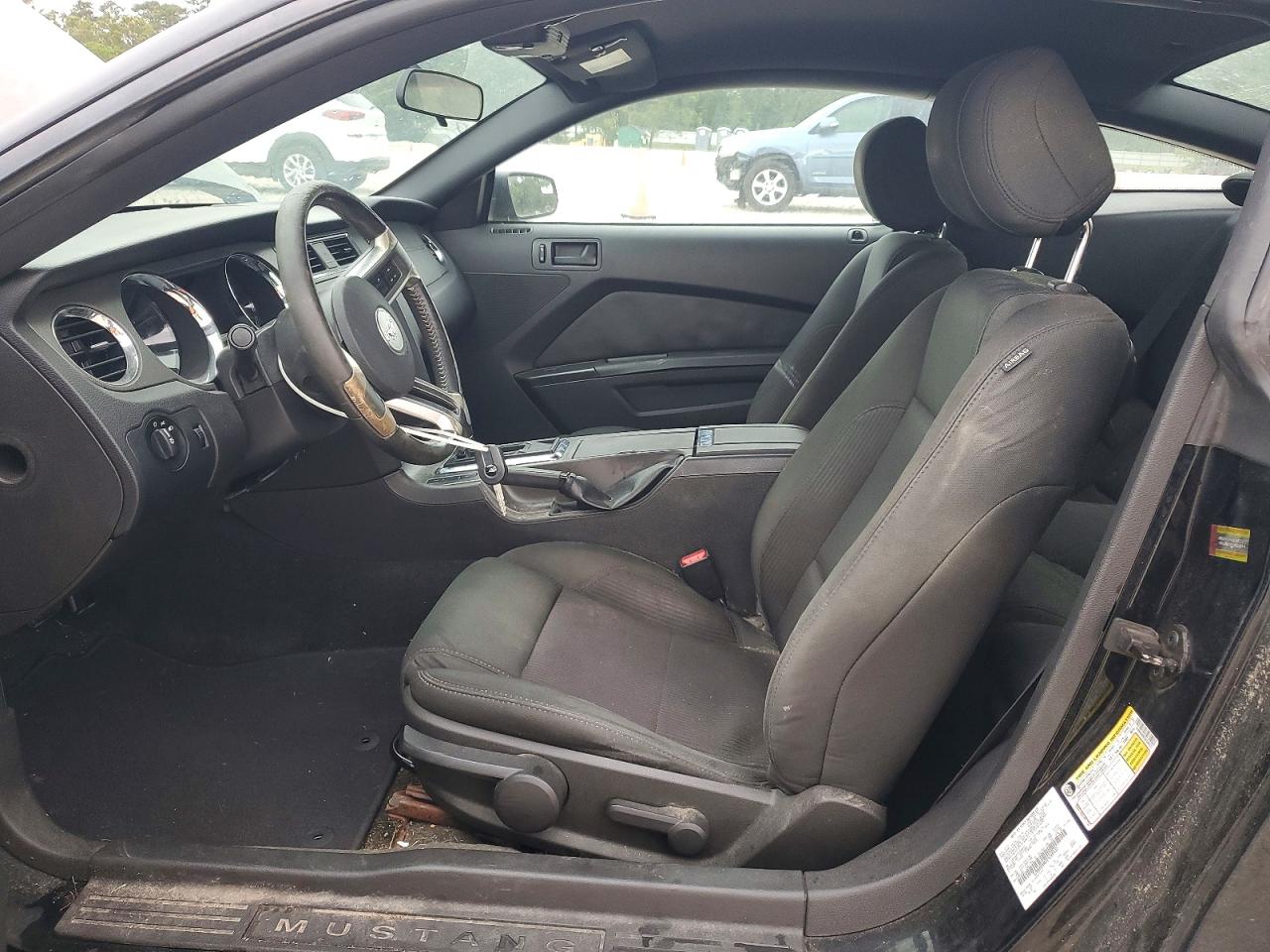 2014 Ford Mustang Black vin: 1ZVBP8AM2E5268432