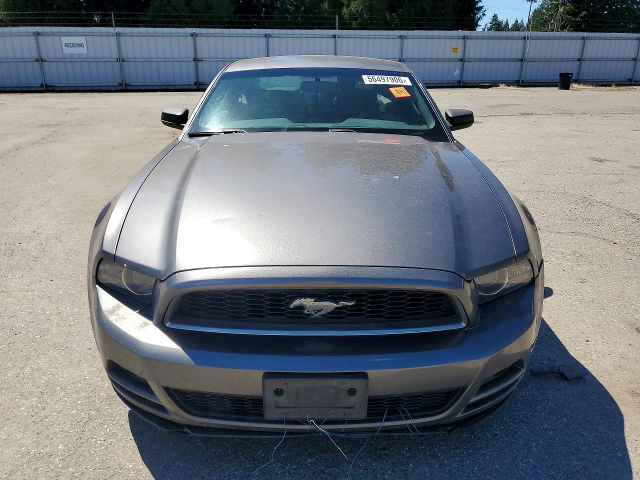 2014 Ford Mustang Gray vin: 1ZVBP8AM2E5281567