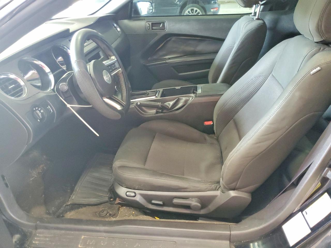 2014 Ford Mustang Black vin: 1ZVBP8AM2E5283352