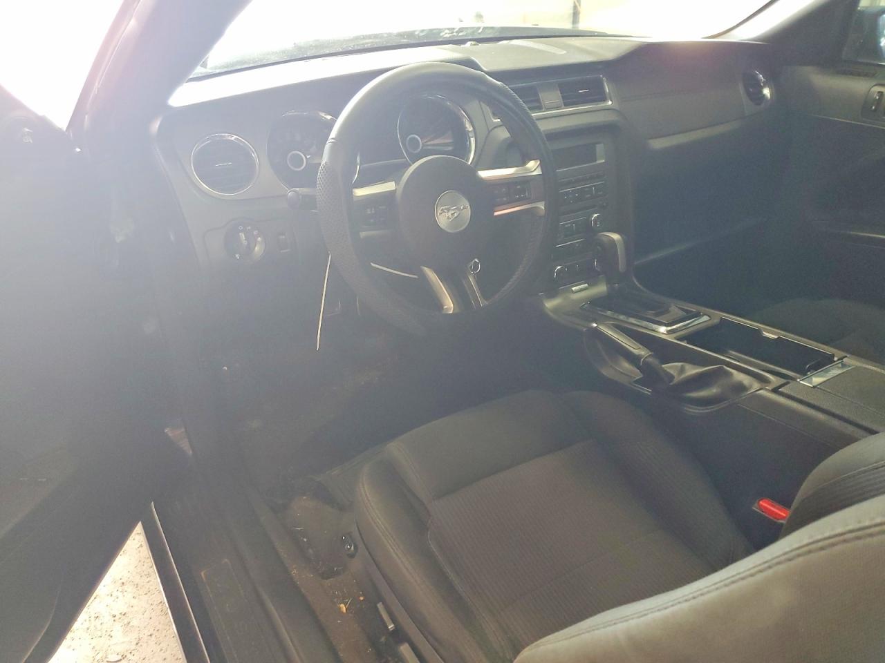 2014 Ford Mustang Black vin: 1ZVBP8AM2E5283352