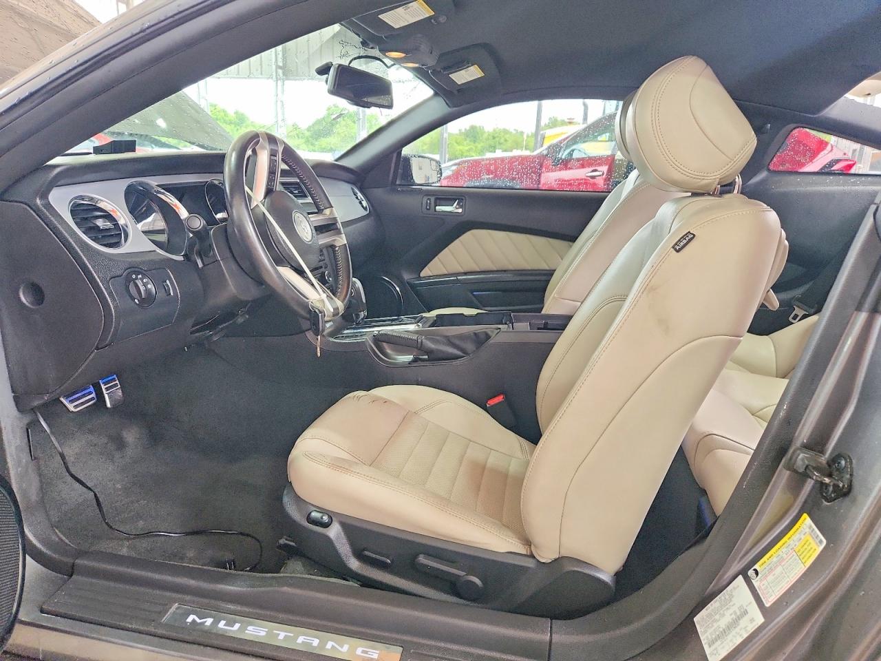 2014 Ford Mustang Gray vin: 1ZVBP8AM2E5288387