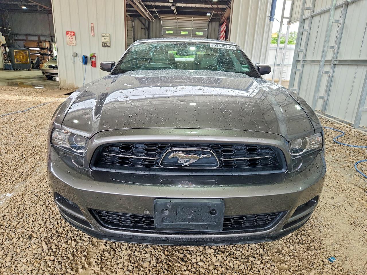 2014 Ford Mustang Gray vin: 1ZVBP8AM2E5288387