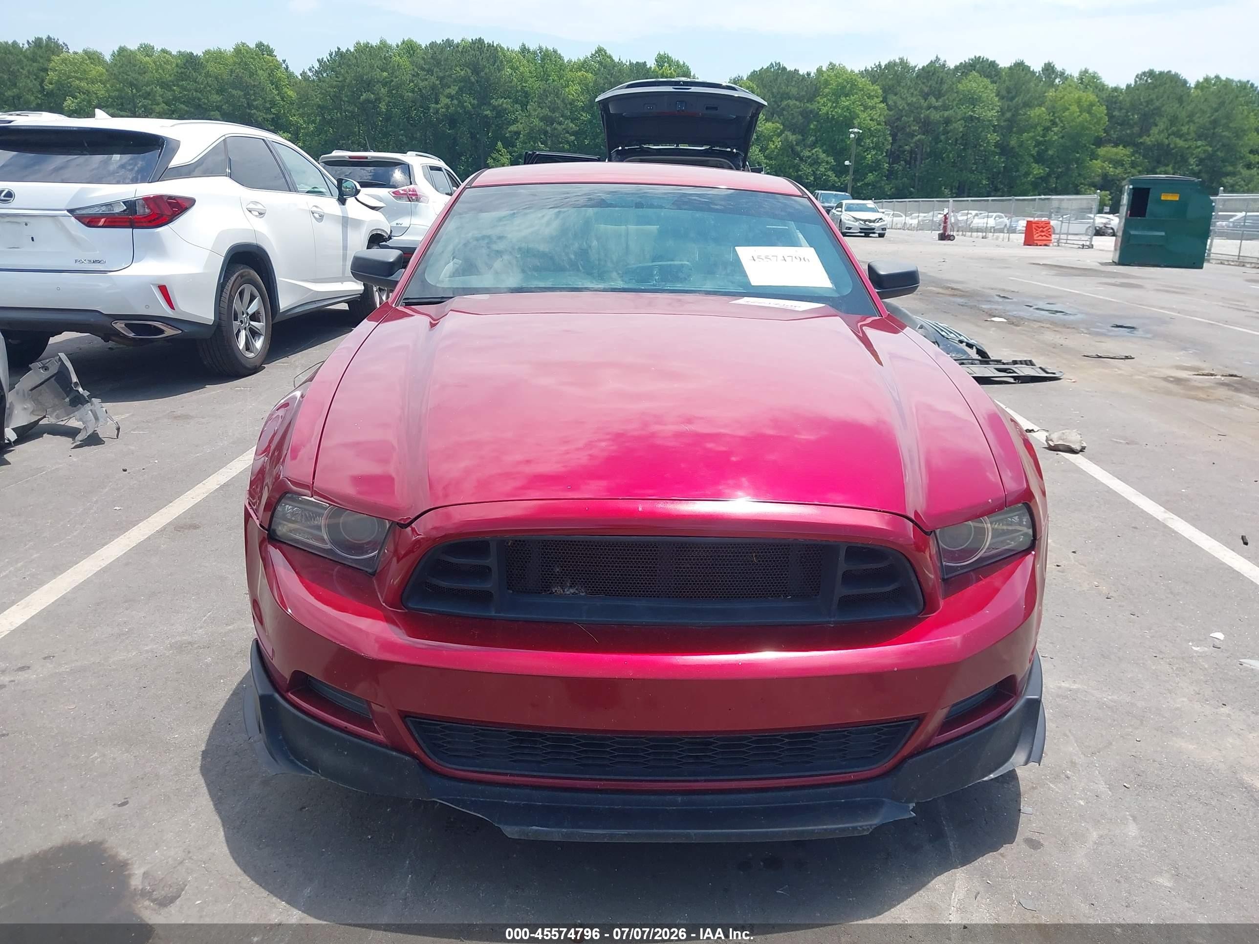 2014 Ford Mustang V6/v6 Premium Maroon vin: 1ZVBP8AM2E5298501
