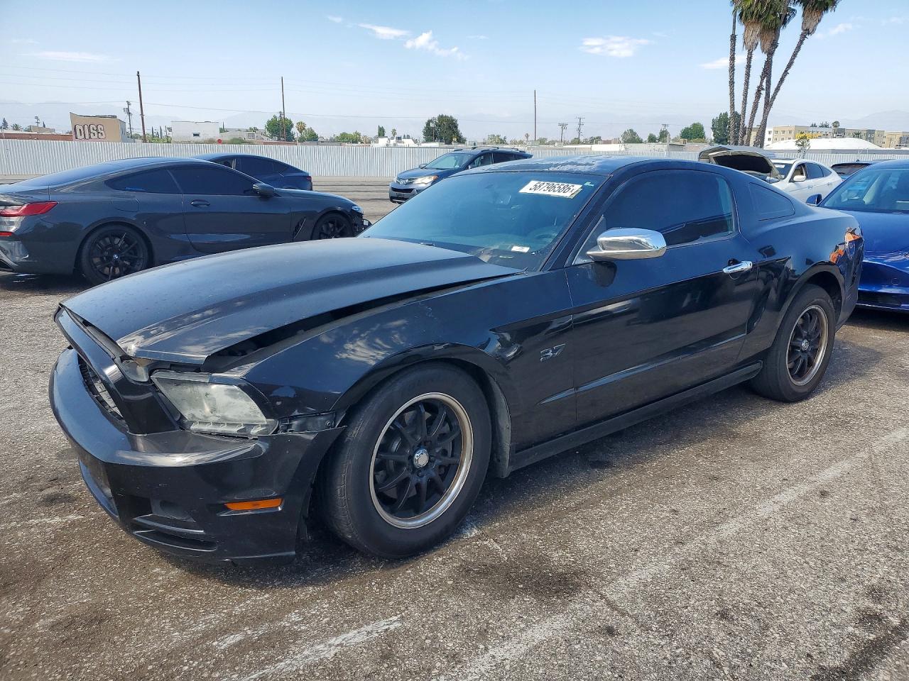 2014 Ford Mustang Black vin: 1ZVBP8AM2E5321517