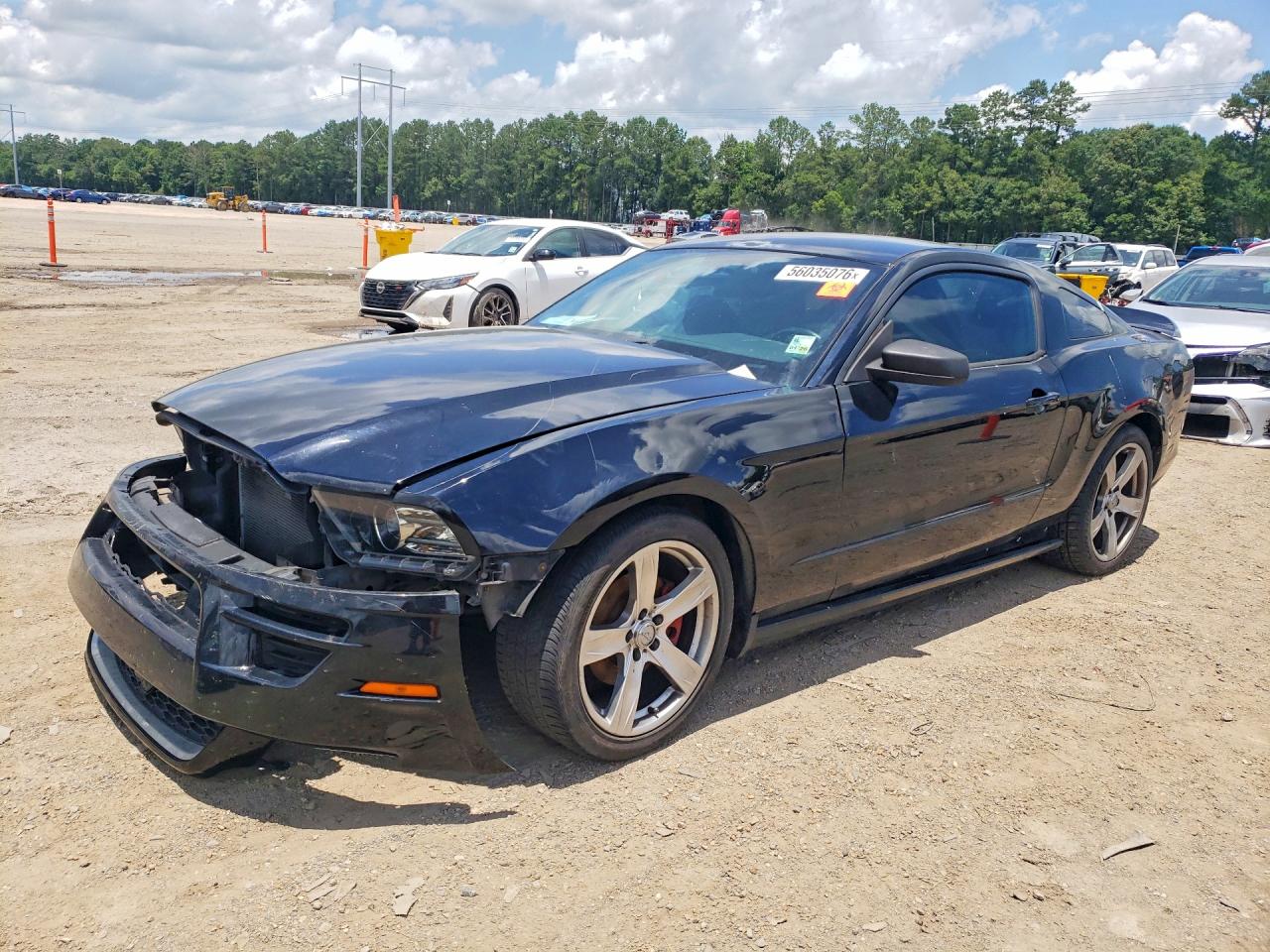 2014 Ford Mustang Black vin: 1ZVBP8AM2E5330606
