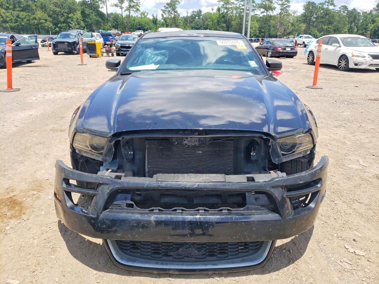 2014 Ford Mustang Black vin: 1ZVBP8AM2E5330606