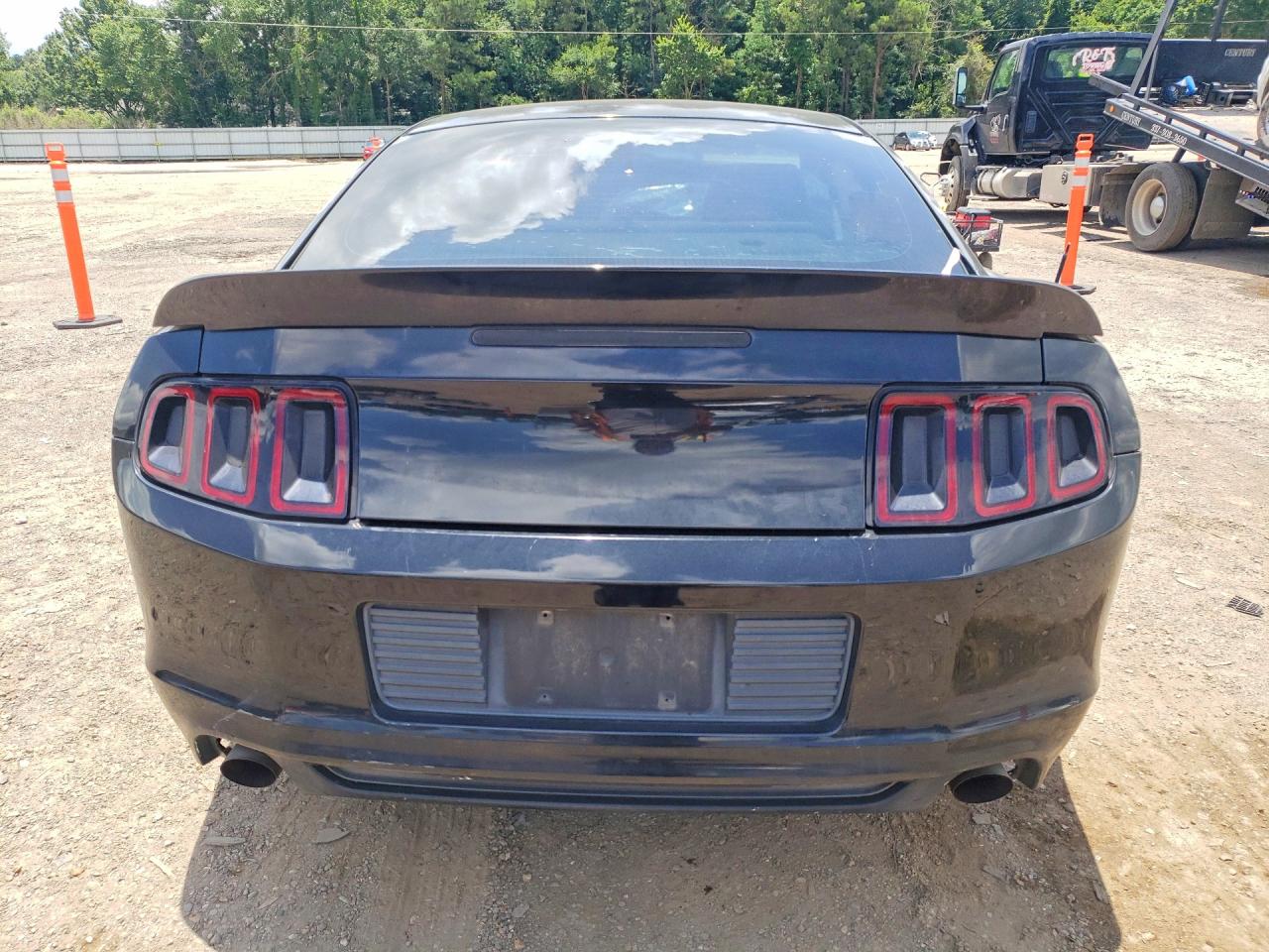 2014 Ford Mustang Black vin: 1ZVBP8AM2E5330606