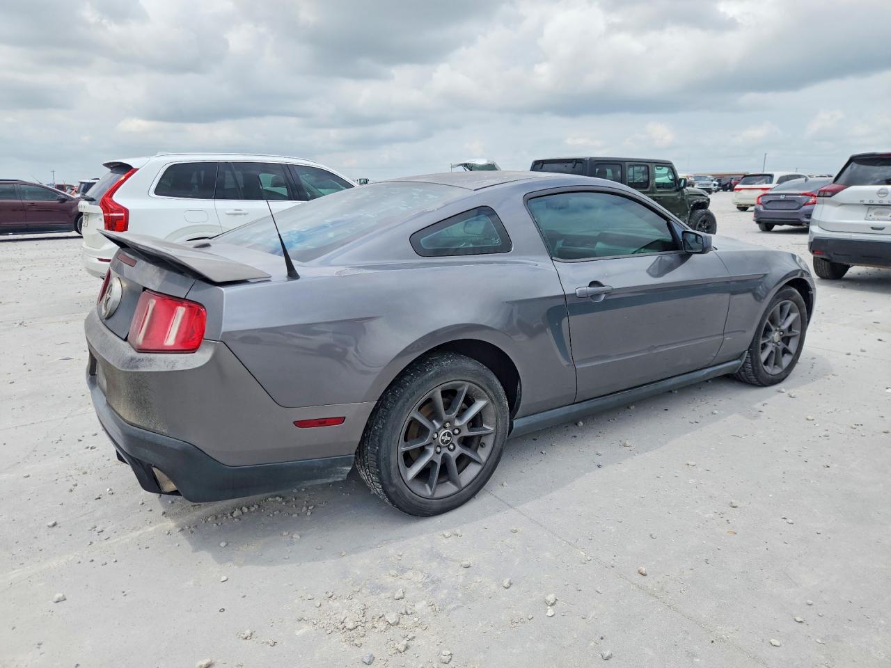 2011 Ford Mustang Gray vin: 1ZVBP8AM3B5160316