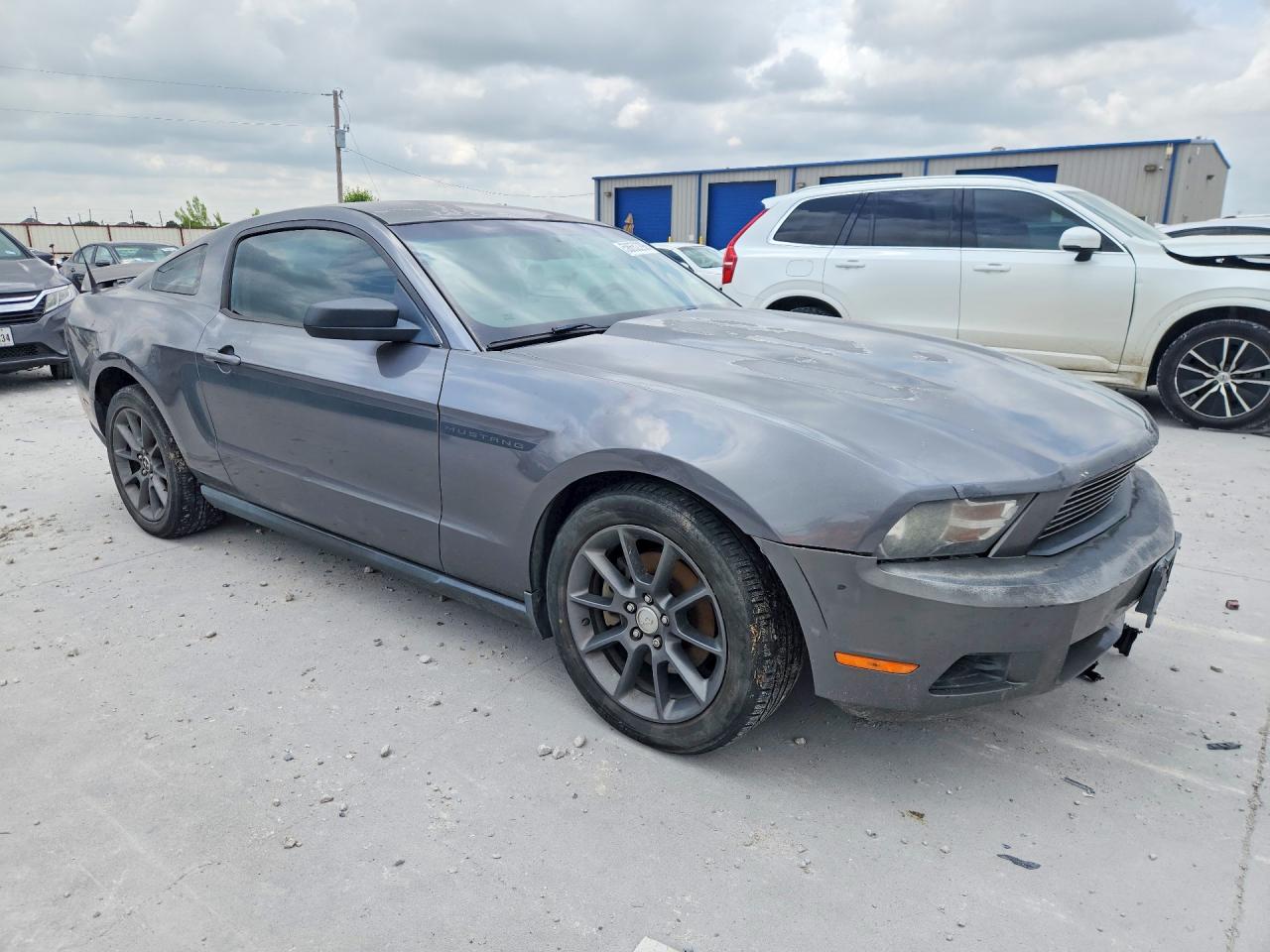 2011 Ford Mustang Gray vin: 1ZVBP8AM3B5160316