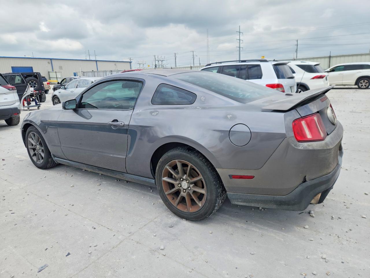 2011 Ford Mustang Gray vin: 1ZVBP8AM3B5160316