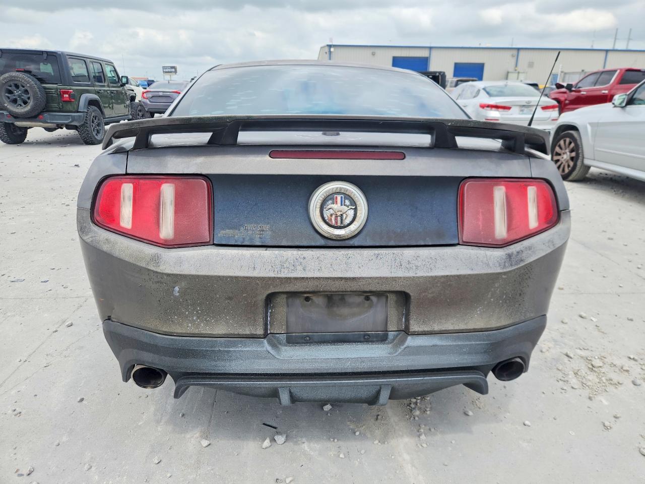 2011 Ford Mustang Gray vin: 1ZVBP8AM3B5160316