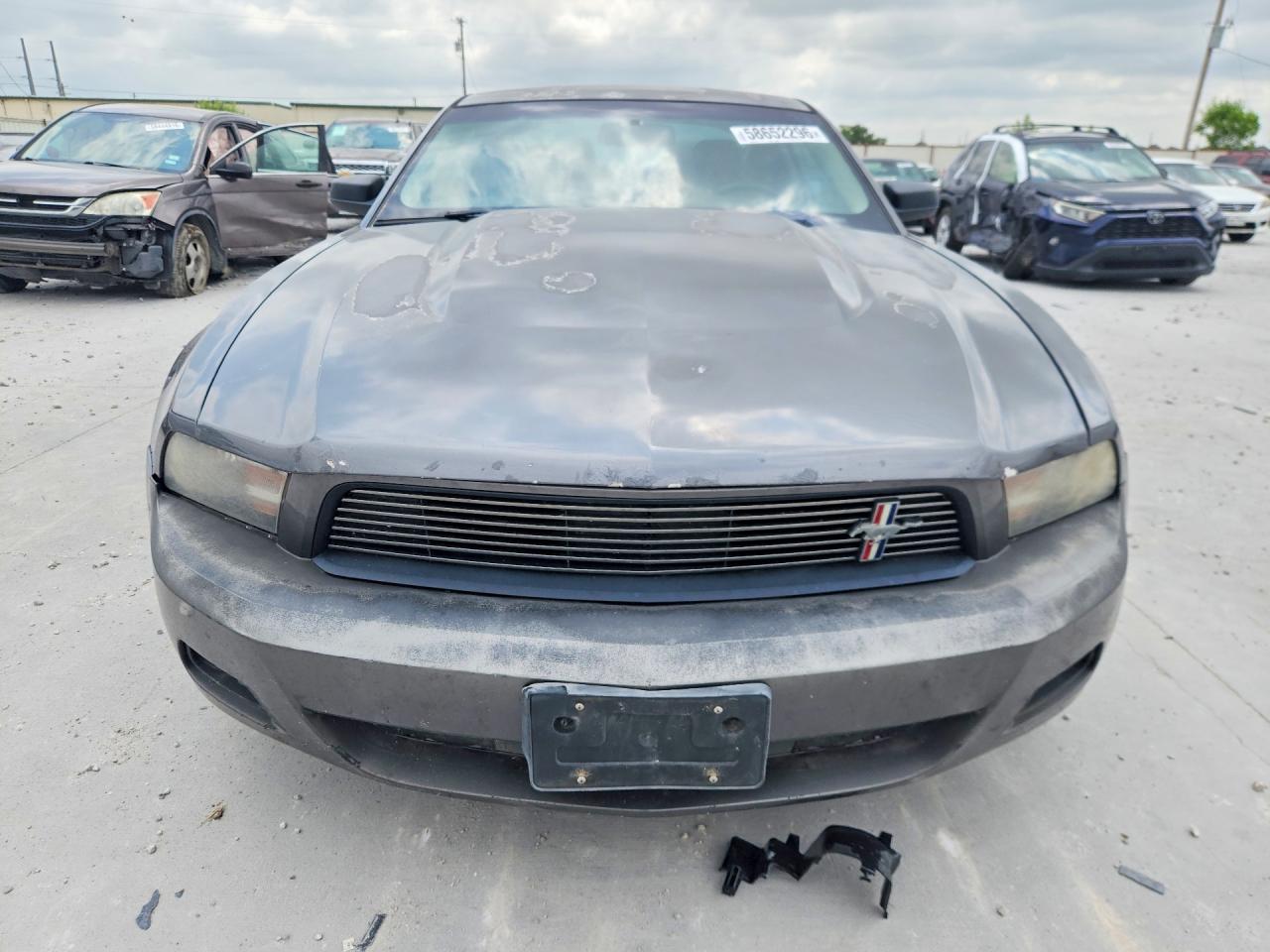 2011 Ford Mustang Gray vin: 1ZVBP8AM3B5160316