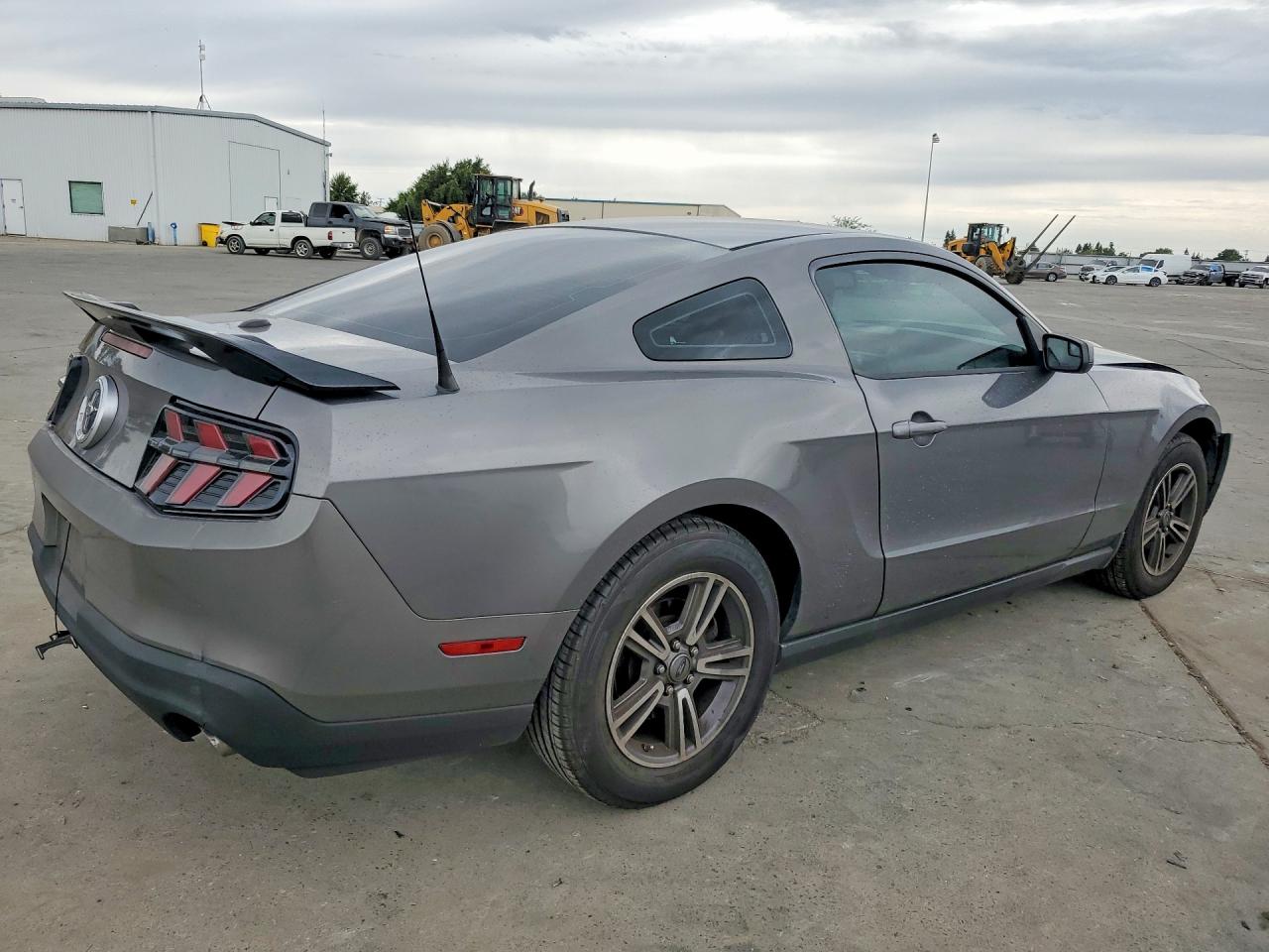 2011 Ford Mustang Gray vin: 1ZVBP8AM3B5166620