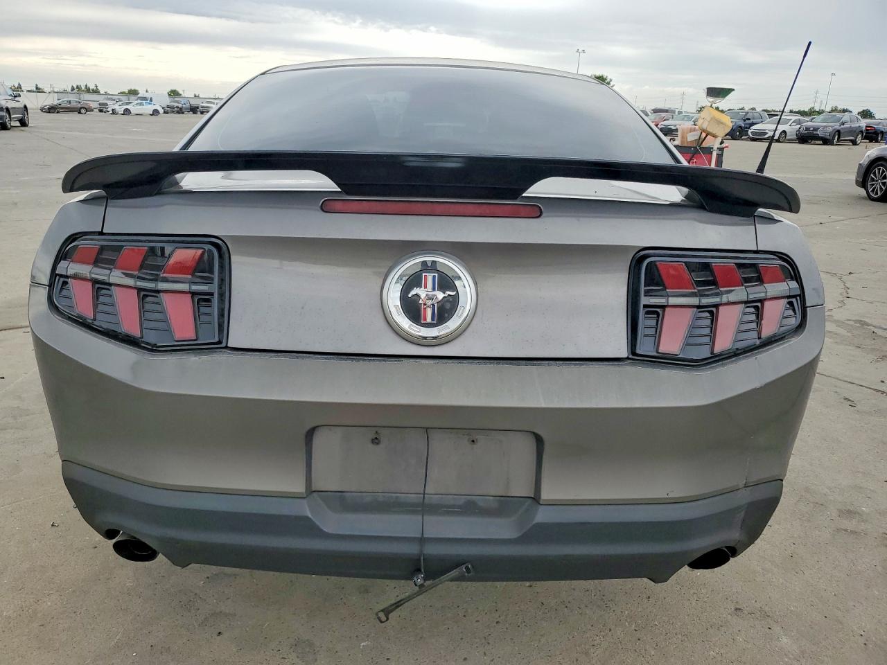 2011 Ford Mustang Gray vin: 1ZVBP8AM3B5166620