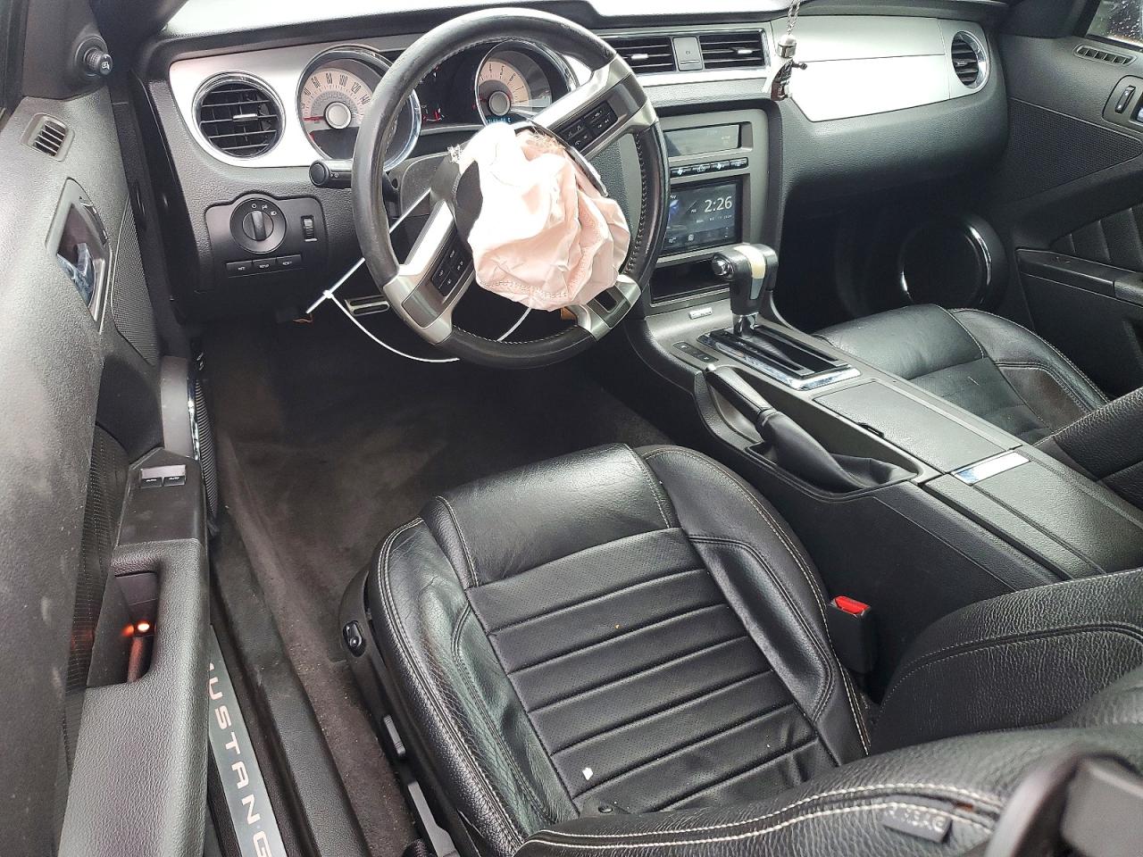 2011 Ford Mustang Gray vin: 1ZVBP8AM3B5166620