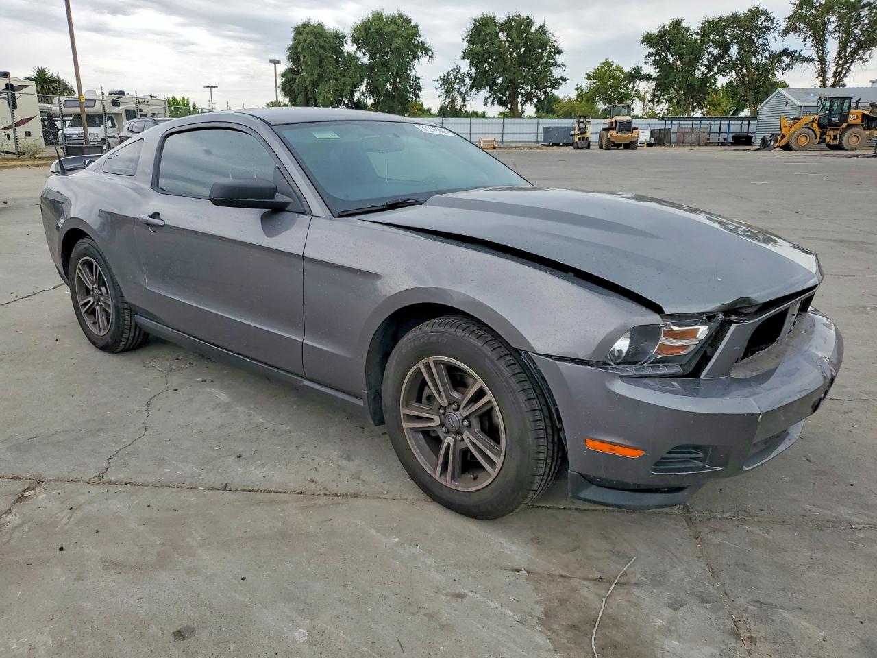2011 Ford Mustang Gray vin: 1ZVBP8AM3B5166620