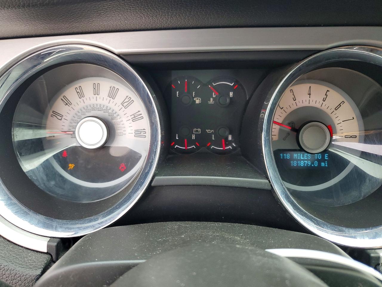 2011 Ford Mustang Gray vin: 1ZVBP8AM3B5166620