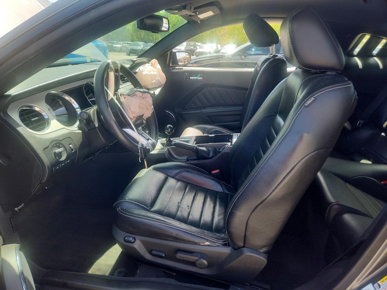 2011 Ford Mustang Gray vin: 1ZVBP8AM3B5169839