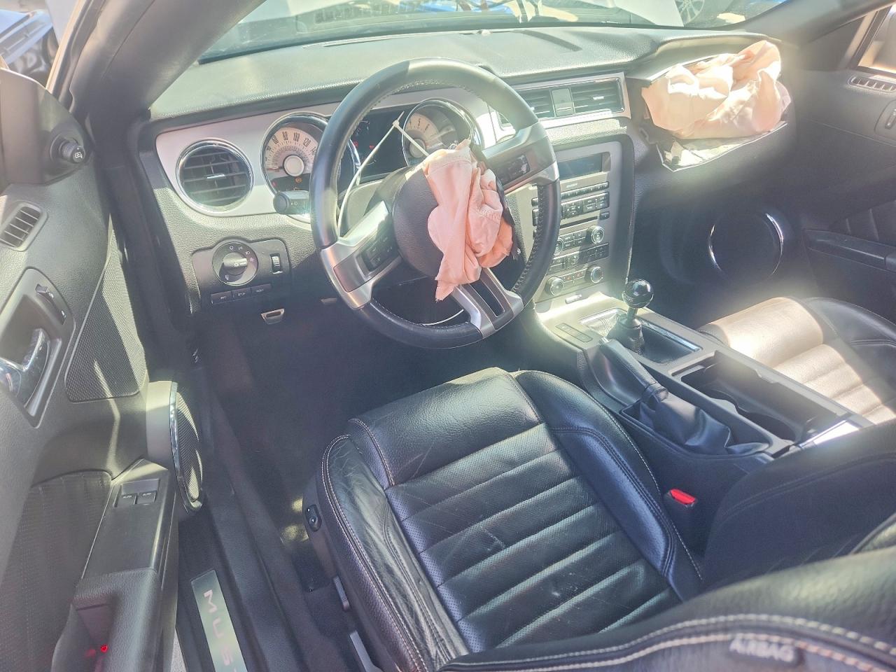2011 Ford Mustang Gray vin: 1ZVBP8AM3B5169839