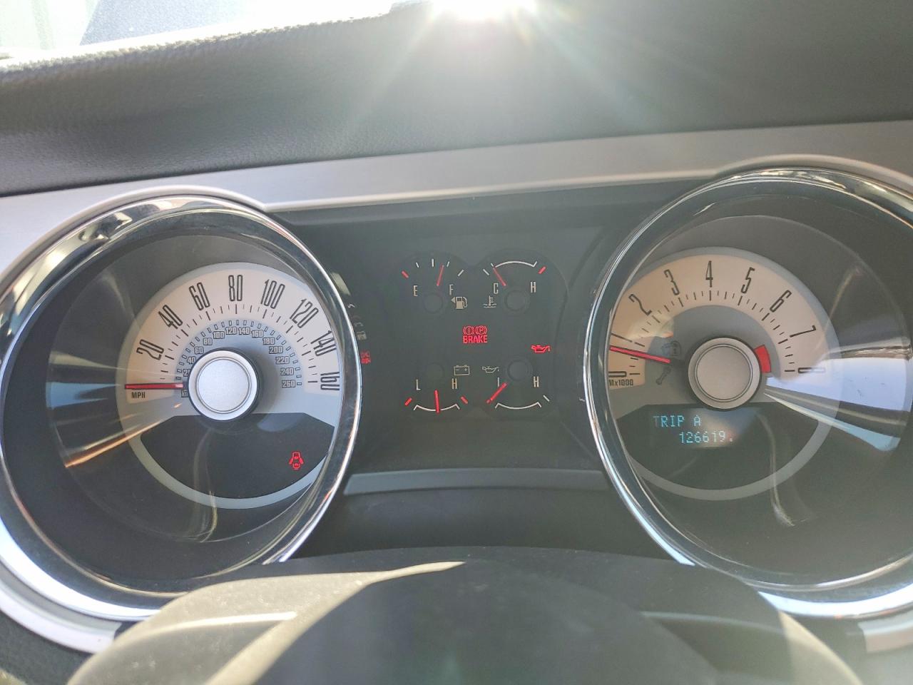 2012 Ford Mustang Blue vin: 1ZVBP8AM3C5210102