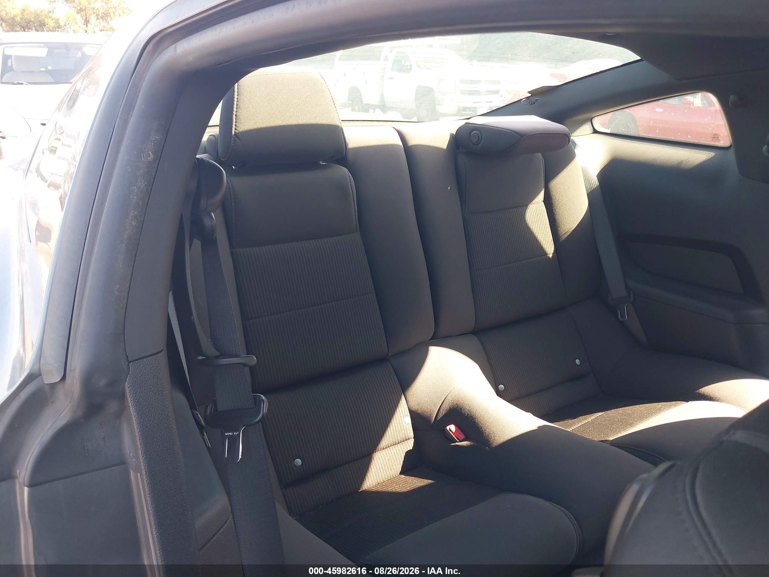 2012 Ford Mustang V6 Gray vin: 1ZVBP8AM3C5270154
