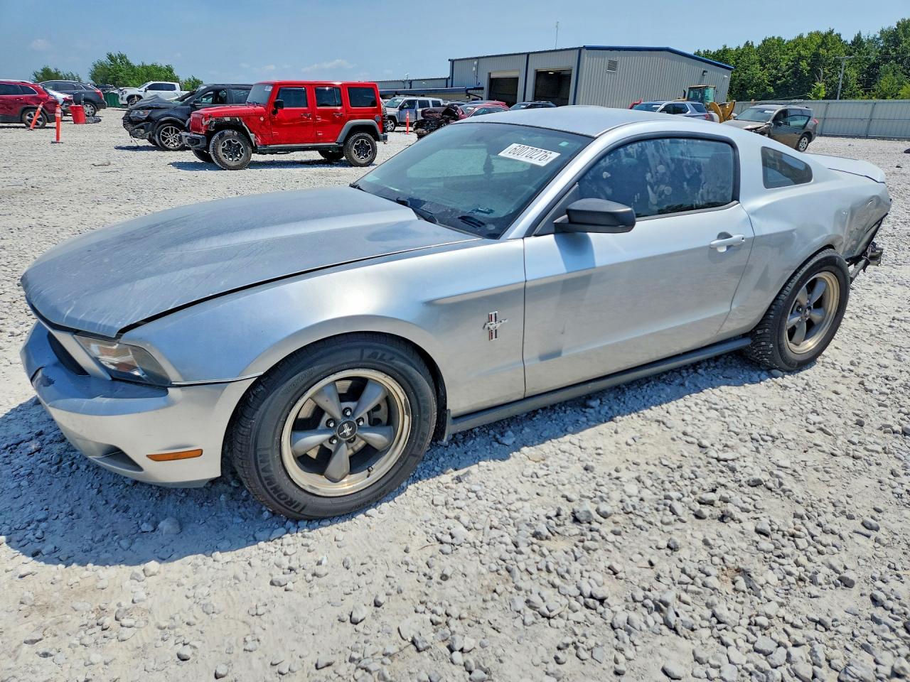 2012 Ford Mustang Silver vin: 1ZVBP8AM3C5278111