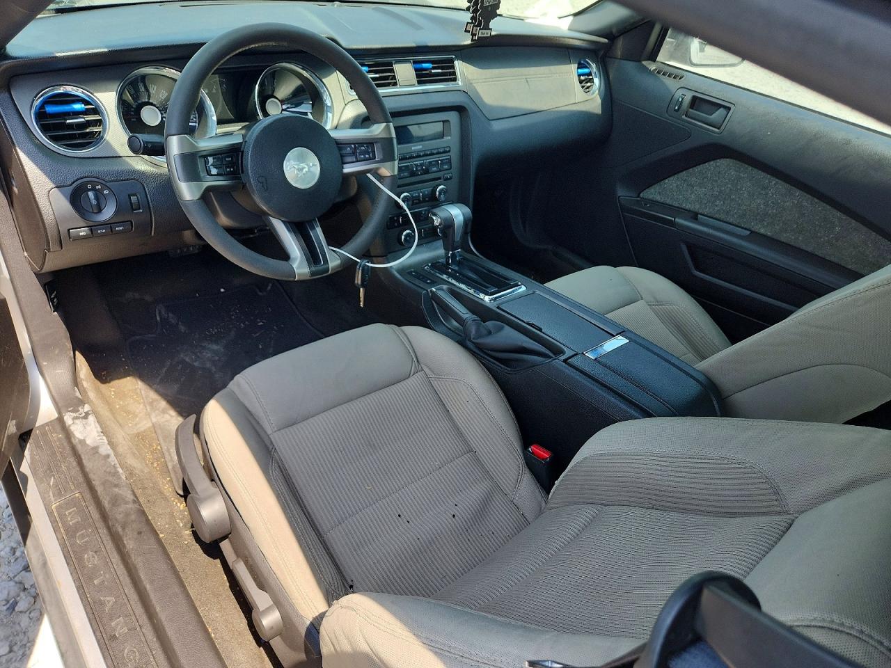 2012 Ford Mustang Silver vin: 1ZVBP8AM3C5278111