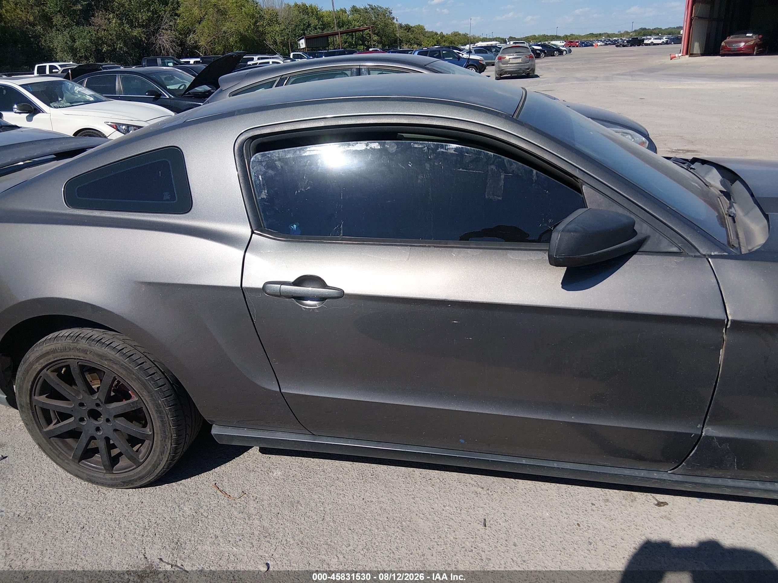 2012 Ford Mustang V6 Green vin: 1ZVBP8AM3C5288234