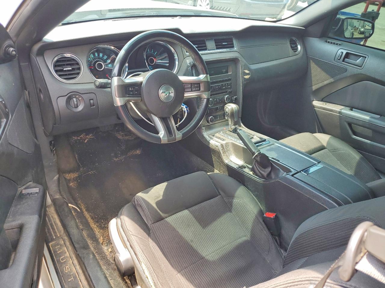 2013 Ford Mustang Silver vin: 1ZVBP8AM3D5220873