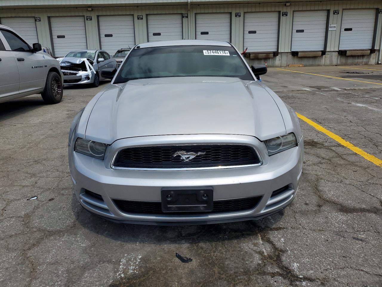 2013 Ford Mustang Silver vin: 1ZVBP8AM3D5220873