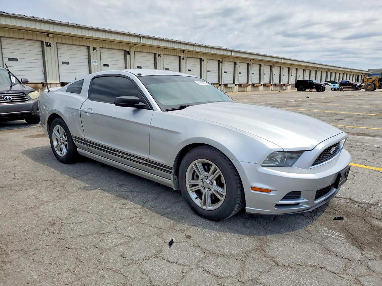 2013 Ford Mustang Silver vin: 1ZVBP8AM3D5220873